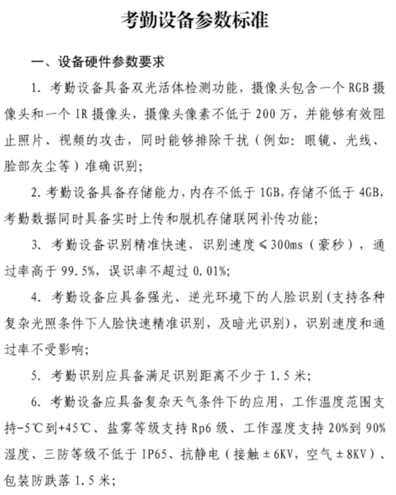 住建局：考勤設(shè)備直接與市管理平臺(tái)終端對接，中間不再對接其它勞務(wù)管理系統(tǒng)！